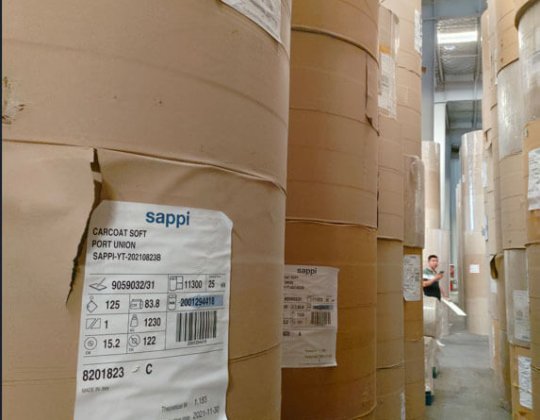 Sappi Food Grade Single-Sided Coated Paper